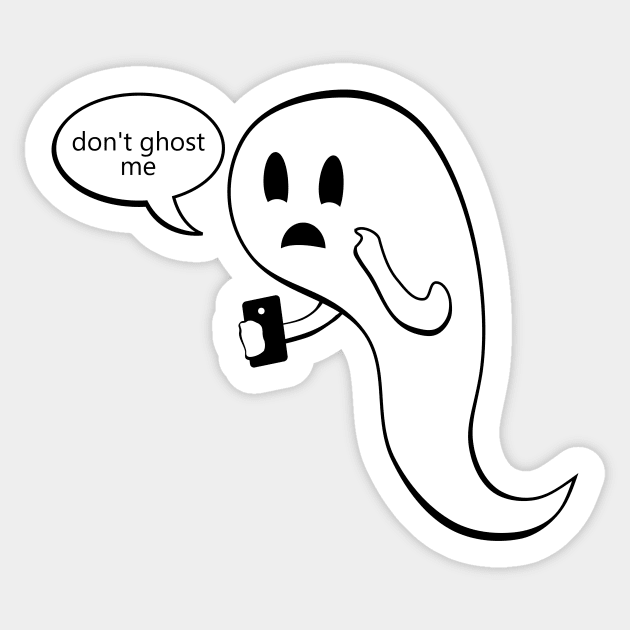 Ghosting Sticker by Bruce Brotherton
